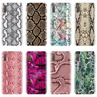 Чехол для телефона Samsung Galaxy A6, A8 Plus 2018, змеиная кожа, Мягкая силиконовая задняя крышка для Samsung A6, A7, A8 2018, A3, A5 2016, 2017, чехол