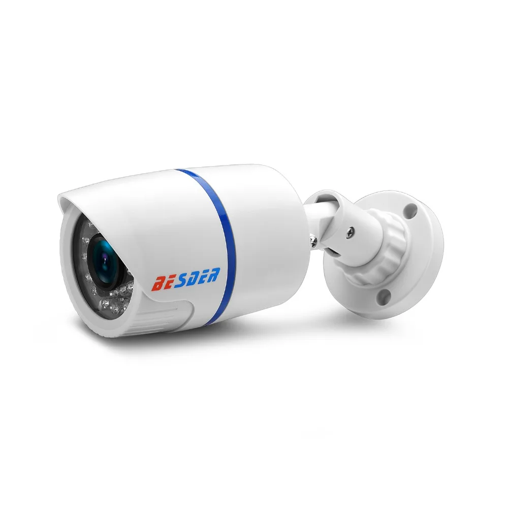 Besder 720P PoE Комплект видеонаблюдения 1.0MP Водонепроницаемый на открытом воздухе/Крытый PoE IP CCTV безопасности Системы 4CH POE 15V сетевому видеорегистраторУ 2/4 шт. IP Камера PoE P2P RTSP