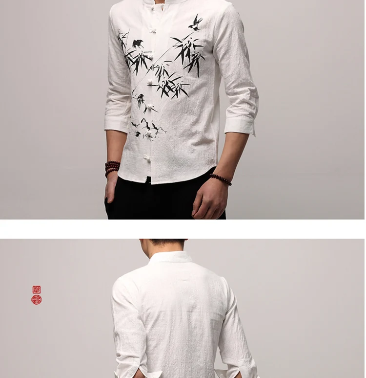 Традиционные китайские топы мужская хлопковая рубашка|chinese top|tops chinesechinese traditional top