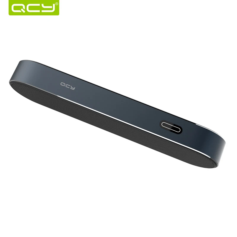 QCY B900 Bluetooth динамик металлический портативный беспроводной звуковая система 3D