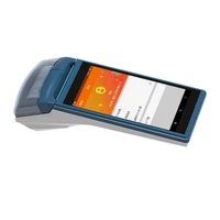 5 5inch touch screen 3g wireless handheld android 5 1 pos terminal with printer loyverse application