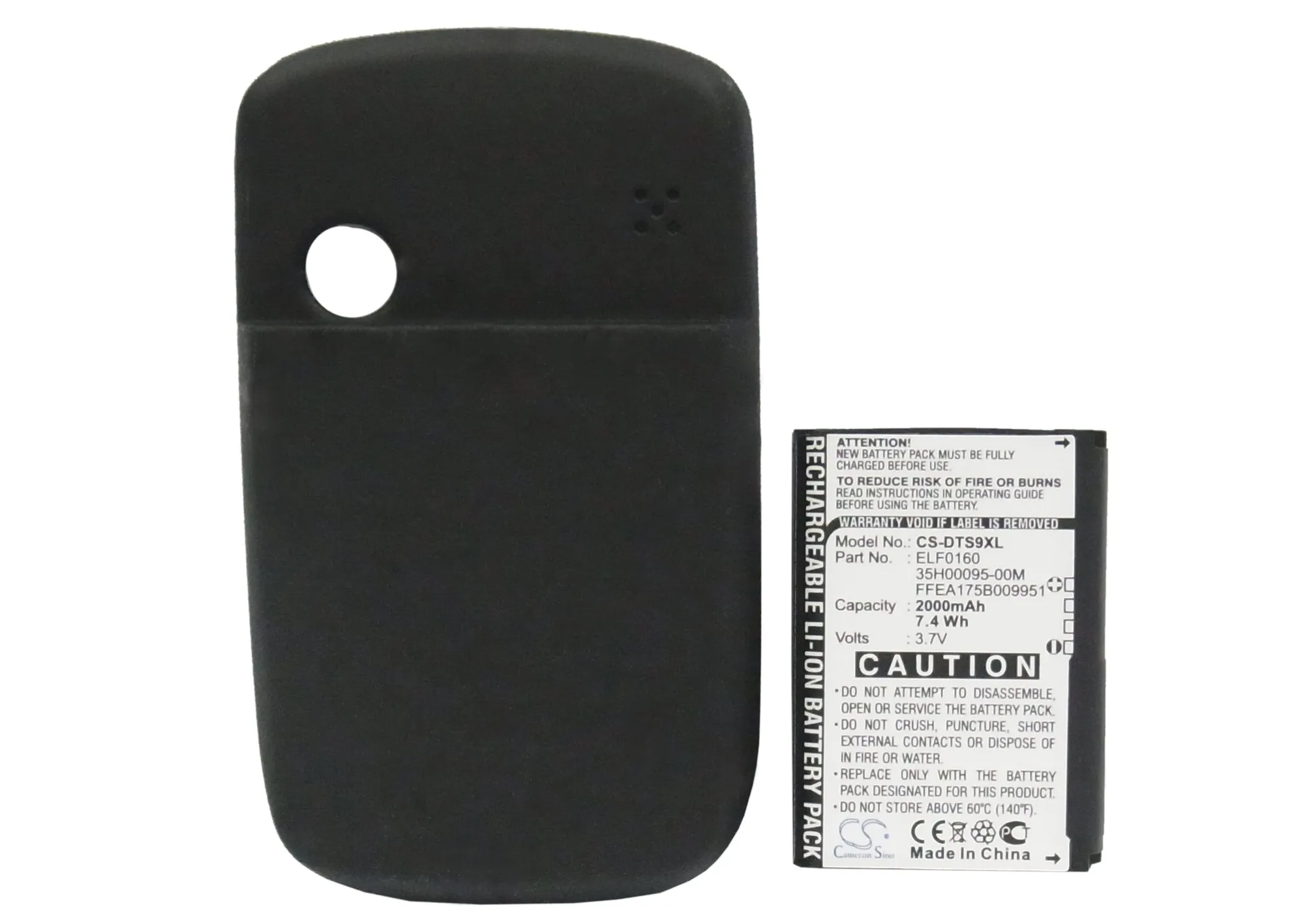 Аккумулятор Cameron Sino 2000 мАч для HTC Touch P3450 Sprint MP6900 UTStarcom Vogue Verizon XV6900|battery for|battery for
