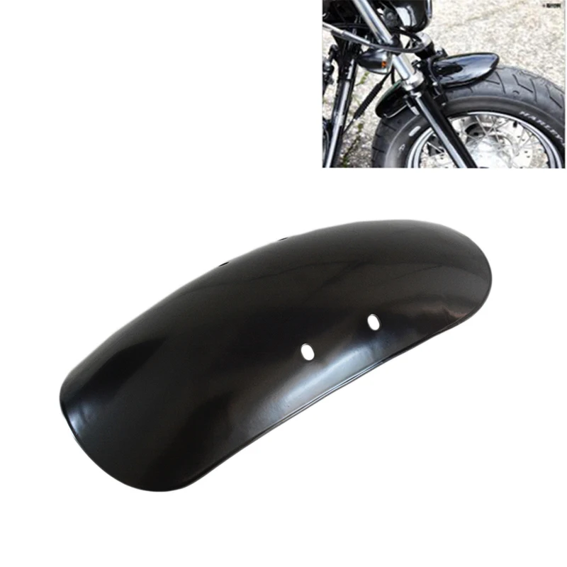 Cherk мотоцикл на заказ матовый черный короткий переднее крыло для Harley Sportster Forty Eight XL1200X 2010- 16 15 14 13 12 11