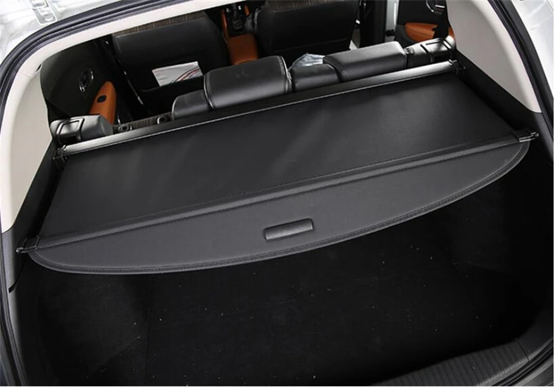 For Honda HR-V HRV VEZEL XR-V XRV- Rear Trunk Cargo Cover Security Shield High Qualit Auto Accessories Black Beige