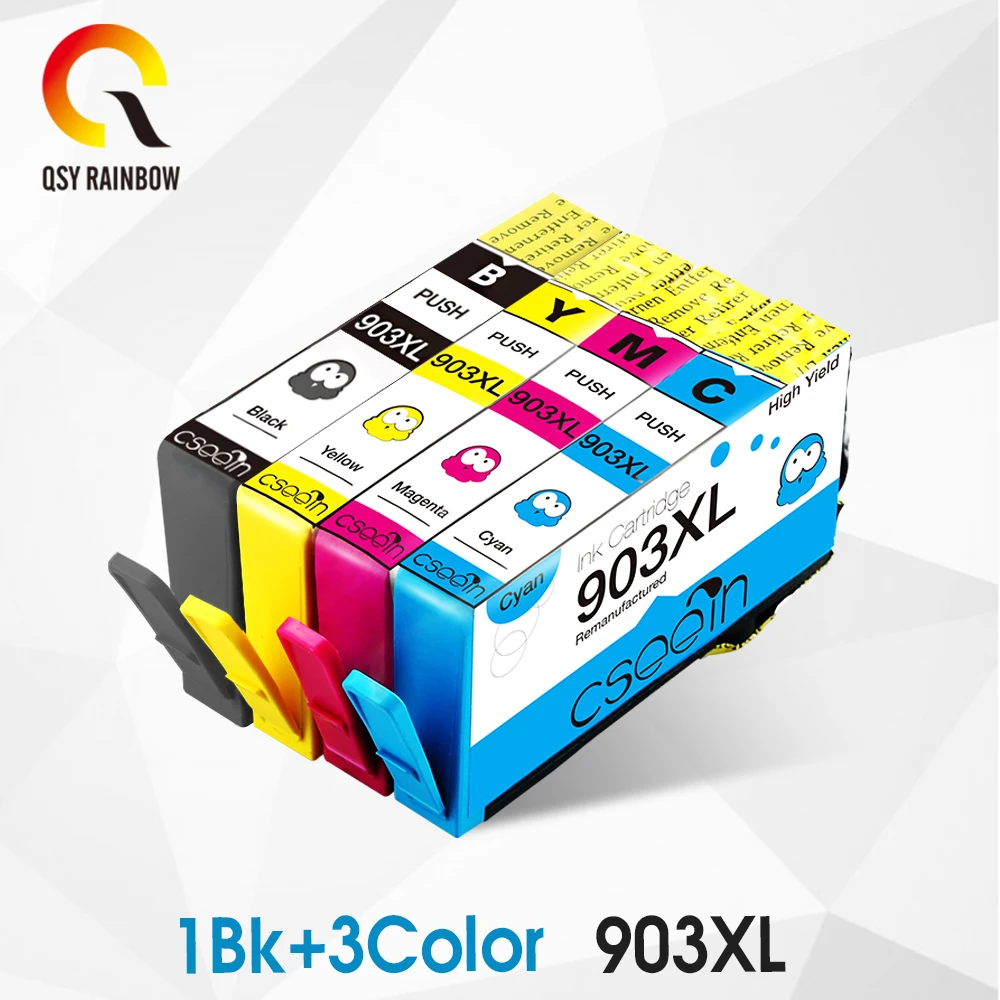 CMYK SUPPPLIES 1 комплект совместимый картридж для HP 903 903XL 907 Officejet Pro 6950 6960 6962 6963 6965 6966 6968