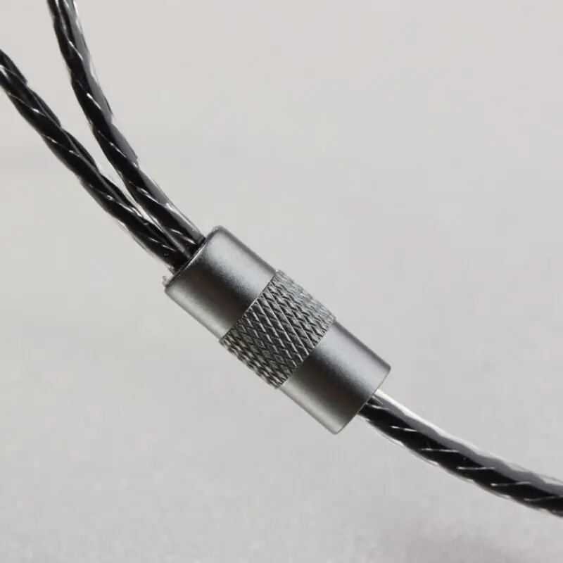 1.2m DIY 32*0.05 Oxygen Free Copper Pure Core Gold-plated 3.5mm 3-pole Jack LC-OFC Headphone Cable Earphone 250D Wire Headset |