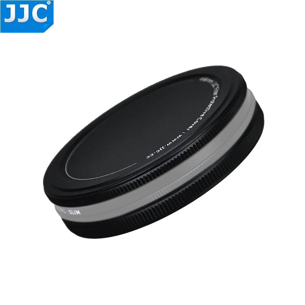 JJC 37 мм 40 5 46 49 52 55 58 62 67 72 77 82 UV CPL ND фильтр металлический стек крышка протектор