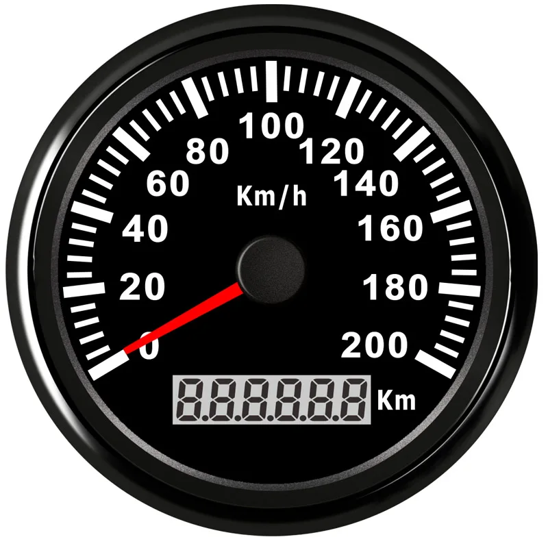 85 мм Автомобильный gps измеритель скорости 200 км/ч 120 для автомобиля грузовика