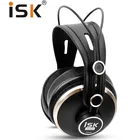 Оригинальные наушники ISK HD9999 Pro HD, полностью закрытые наушники с монитором, студийная гарнитура для DJАудиосмешиваниязаписи