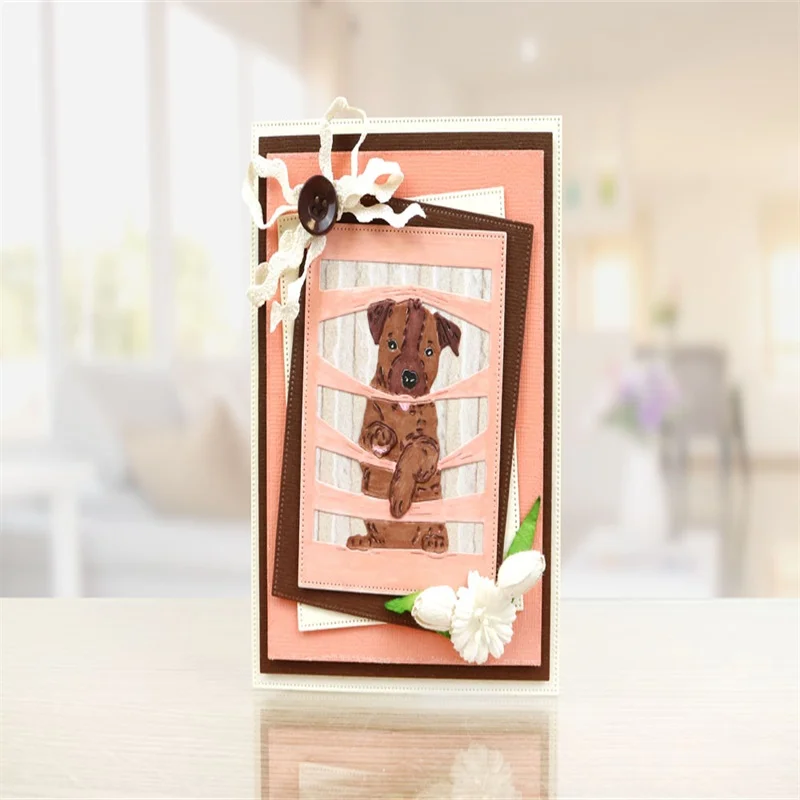 Собака Кошка Кролик Утка бандаж металлические режущие штампы трафарет для DIY