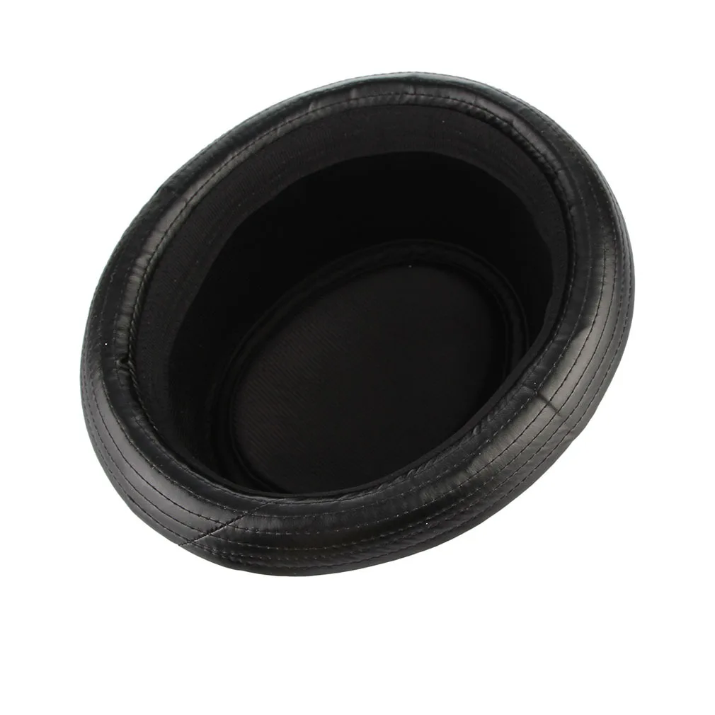 Кепка мужская Европейская и американская из искусственной кожи для завивки