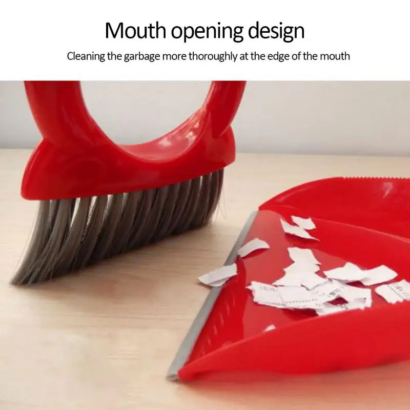 Мини Метла Совок набор клавиатура щетка компьютерная настольная Чистящая