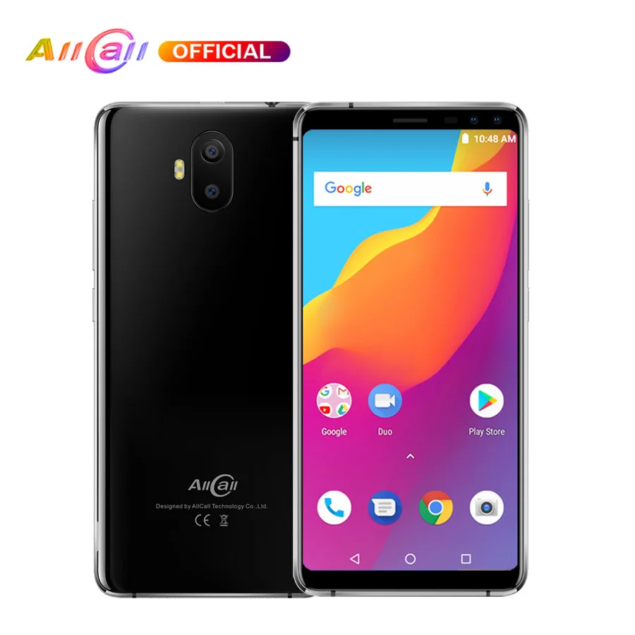 AllCall S1 мобильных телефонов 5 &quot18:9 5000 мА/ч Батарея Android 8 1 MTK6580A 4 ядра 2 Гб