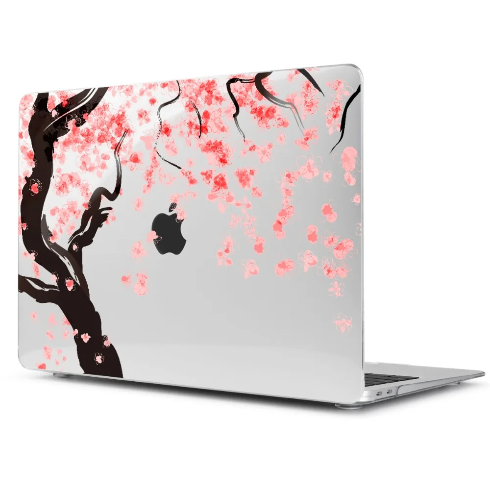 Batianda милые цветы 4в1 жесткий чехол с клавиатурой для MacBook Air Pro retina 11 12 13 15 Touch Bar A1989 A1708 A1990