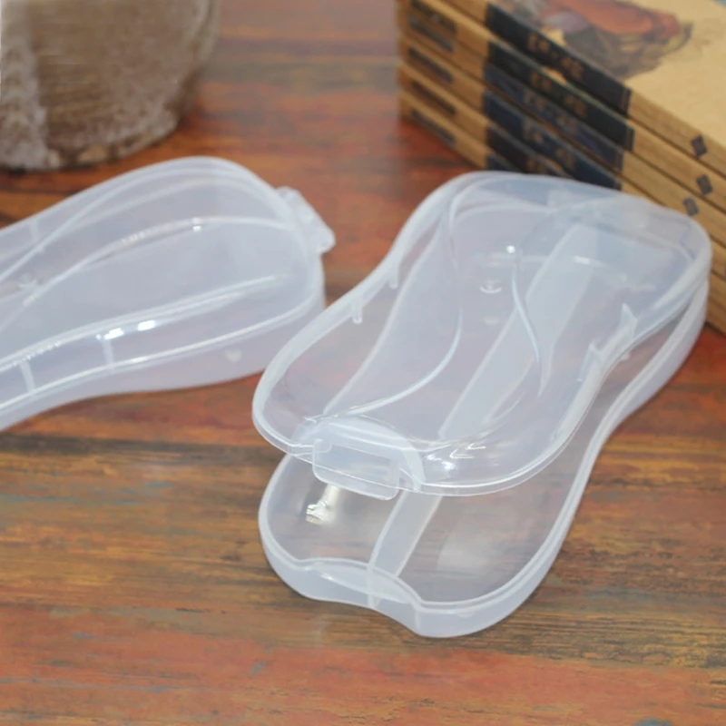 Портативная детская пластиковая коробка для столовых приборов ложка вилка