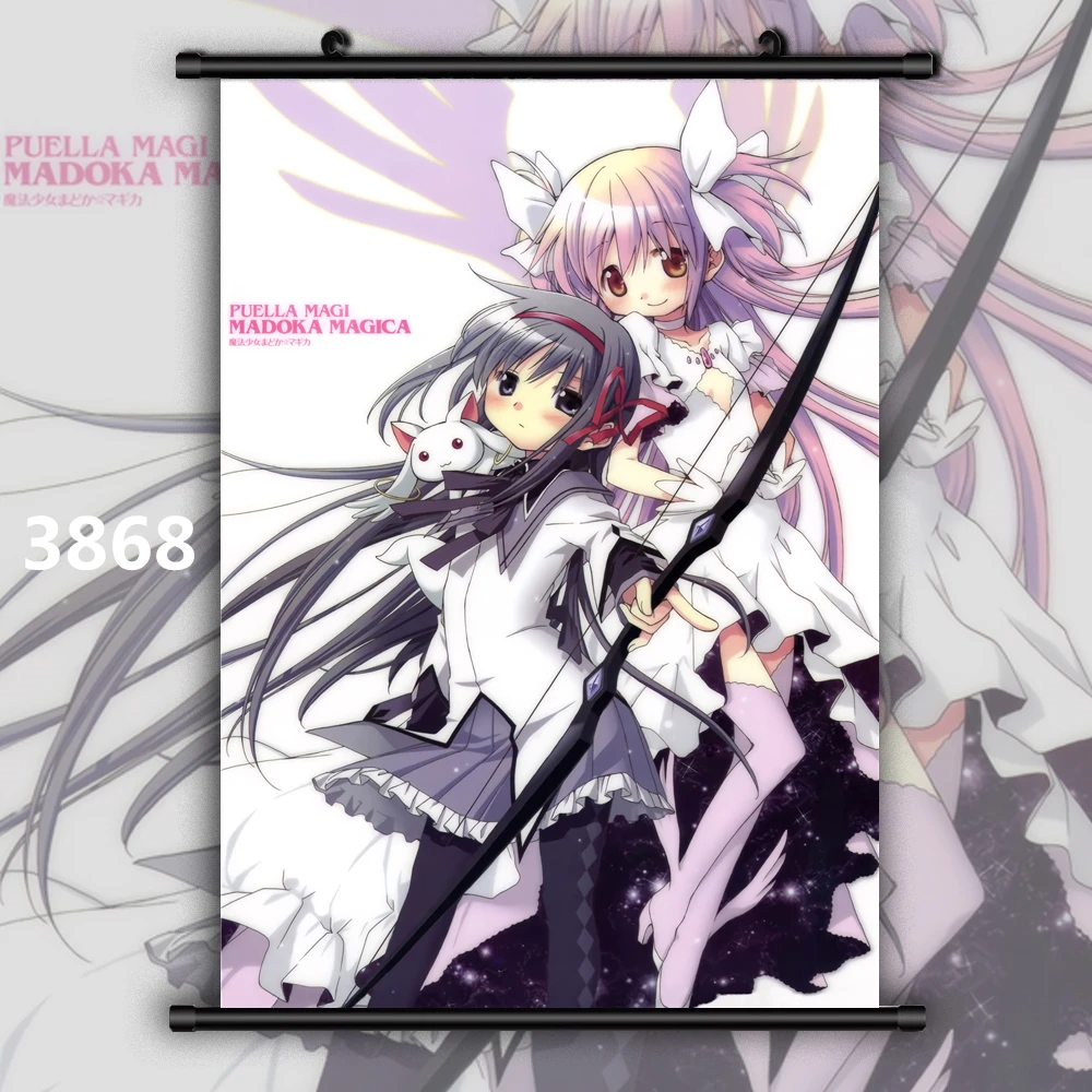 3868 Puella Magi Madoka Magica Аниме Манга плакат в рулоне A - Цвет: 3868
