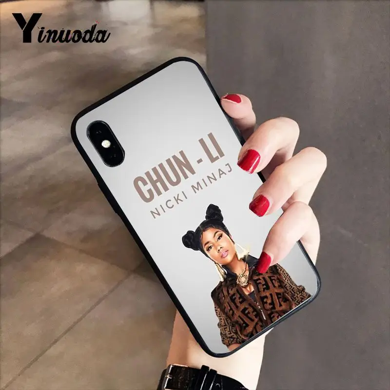 Nicki Minaj Красочный милый чехол для телефона iphone 12 8 7 6 6S 6Plus X XS MAX 5 5S SE XR 10 Чехлы