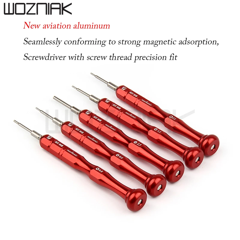 Прецизионная отвертка 3D 0 8 Torx 6 Y Type 1 3 5 Phillips 2 T2 для iPhone сотовый телефон