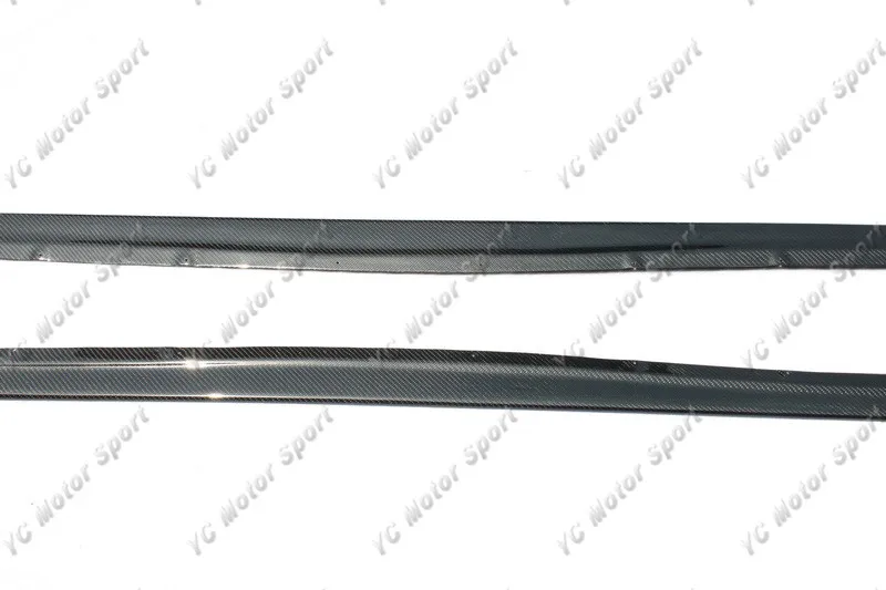 Car Accessories Carbon Fiber Damd Style Side Skirt Extension Fit For 2001-2007 Evolution 7-9 EVO 7 8 9 Underboard | Автомобили и