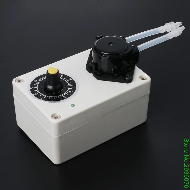 DC 12V насос для дозирования регулируемая скорость перистальтический аквариума