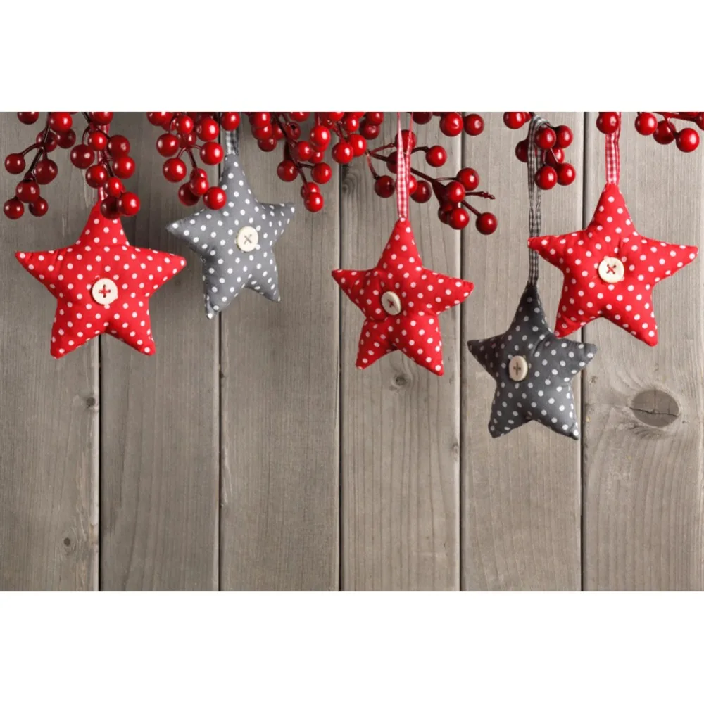 Laeacco деревянная доска Рождественский костюм для боевых искусств Pine Star кулон