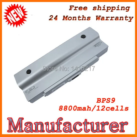 Новый аккумулятор для ноутбука Sony BPS9 VGN NR52 NR52B NR71B NR71B2 NR72B 11.1 В 8800 мАч|battery charger for canon