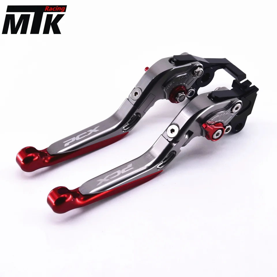 MTKRACING CNC для Honda PCX 125/150 все годы Мотоциклетные аксессуары Складные Выдвижные