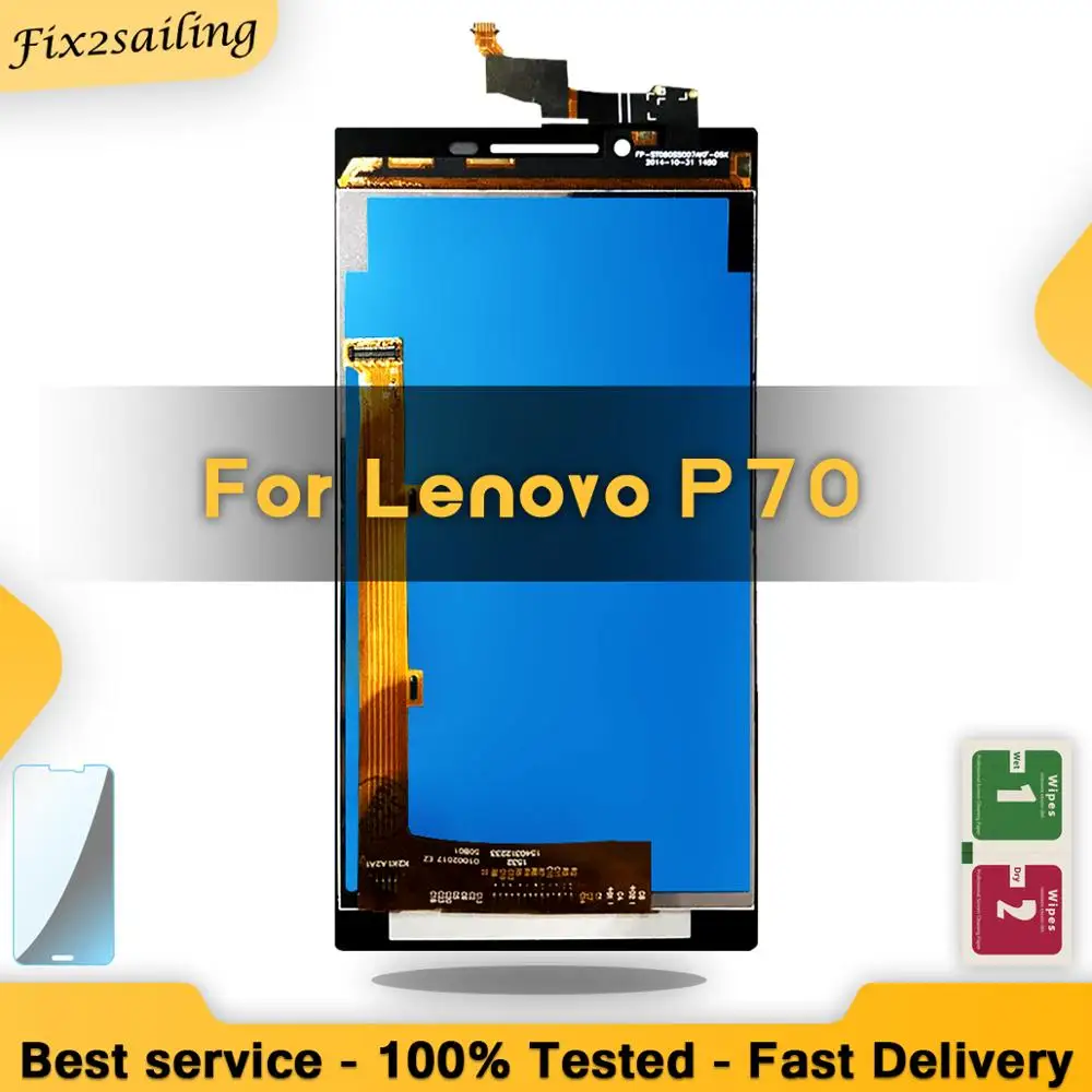 5 0 ''ЖК-дисплей для LENOVO P70 сенсорный экран Замена Lenovo ЖК-дисплей P70-A P70A дигитайз