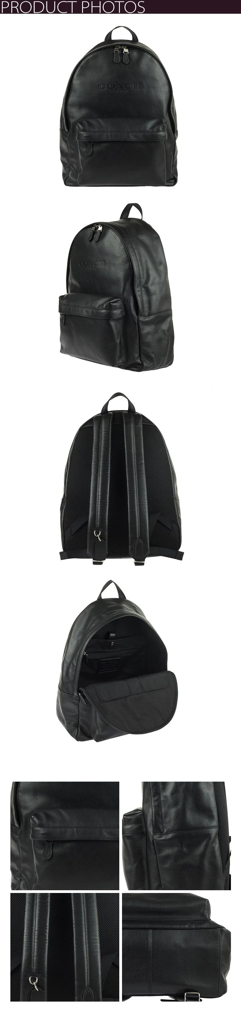 Мужской кожаный рюкзак CHARLES BLACK F54786/F49313/F23247