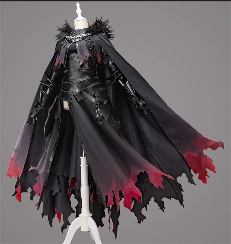 Fate Grand Order FGO Alter Black Jeanne d'Arc косплей костюм на Хэллоуин женское платье костюмы и