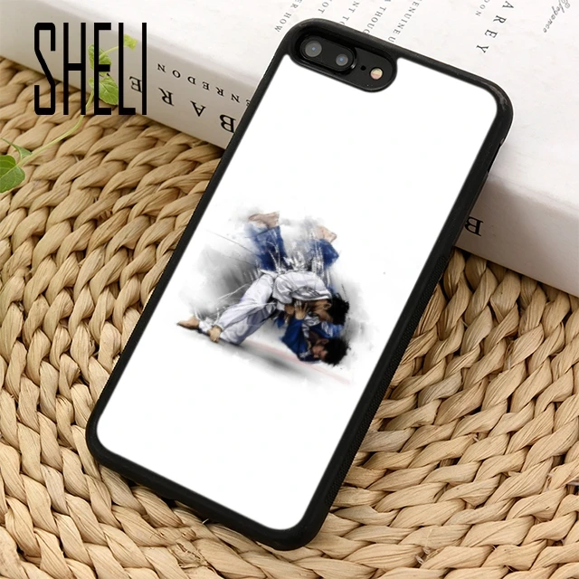 Чехол SHELI Janpan Judo для iPhone 5 6 6s 7 8 plus 11 pro X XR XS max Samsung S6 S7 edge S8 S9 S10 |