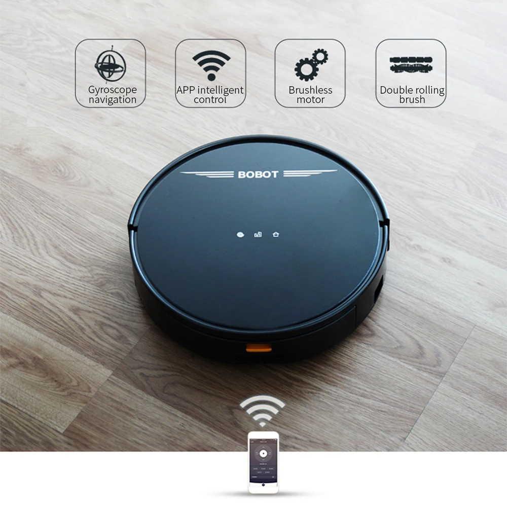 BOBOT Sweep680 умный подметальный пылесос для уборки робот самостоятельной зарядки