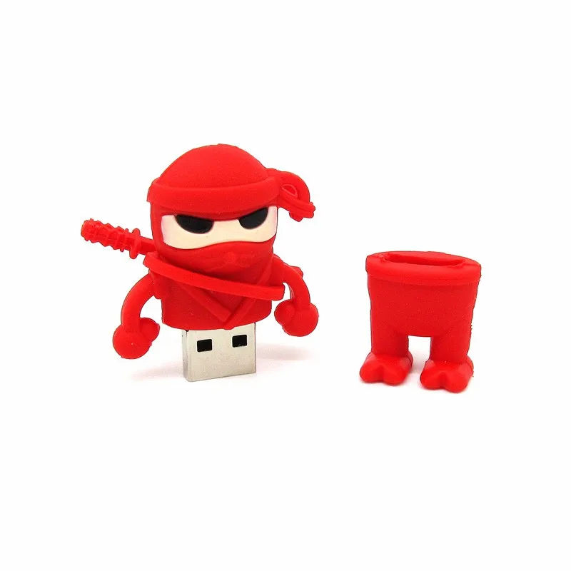 Usb флеш-накопитель Cartoon Ninja флешка с реальной емкостью 32 ГБ 4 8 16 карта памяти usb
