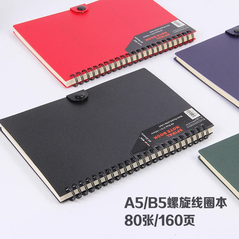 Записная книжка POMAYLOR NB60 A5/B5 в деловом стиле записная из искусственной кожи ретро