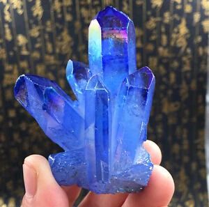 100 г редкие радужные color FLAME AURA кварцевый кристалл целительные образцы | Дом и сад