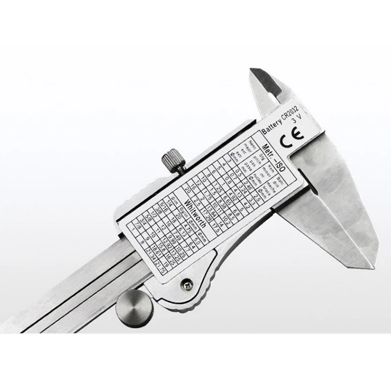Digital Vernier Caliper electronic vernier caliper stainless steel metal 150mm Stainless Steel Micrometer Measuring | Инструменты