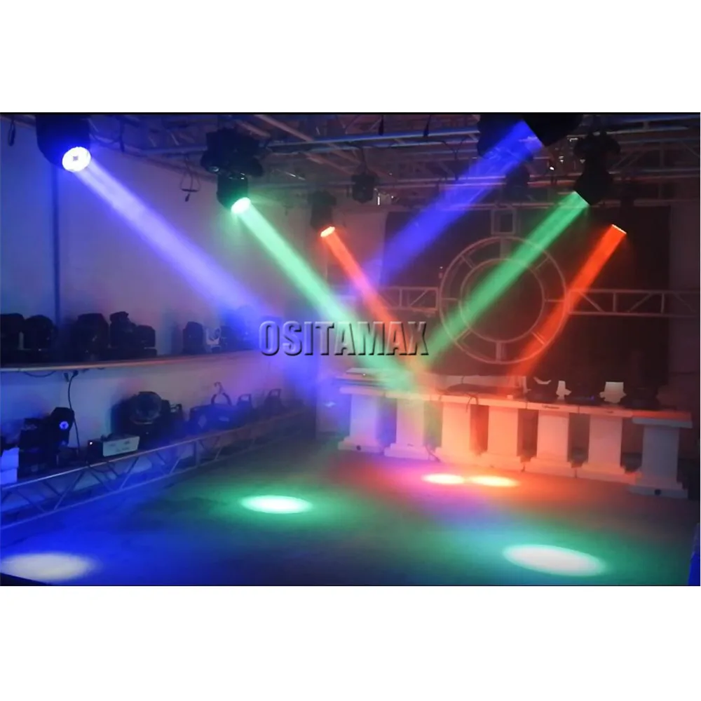 OSITAMAX-A 1 шт. LED Bee Eye 6x40 Вт движущаяся головка Zoom Light Beam Wash RGBW 4в1 Четырехцветная диско