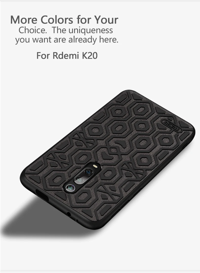 Для Xiaomi mi 9T Pro чехол MOFi mi 9t силиконовый мягкий защитный чехол противоударный супер нескользящий Роскошный чехол для задней панели