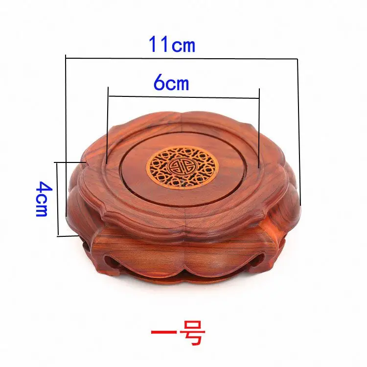 Ваза из палисандра с резьбой по дереву резервуар для цветов камень дома предметы
