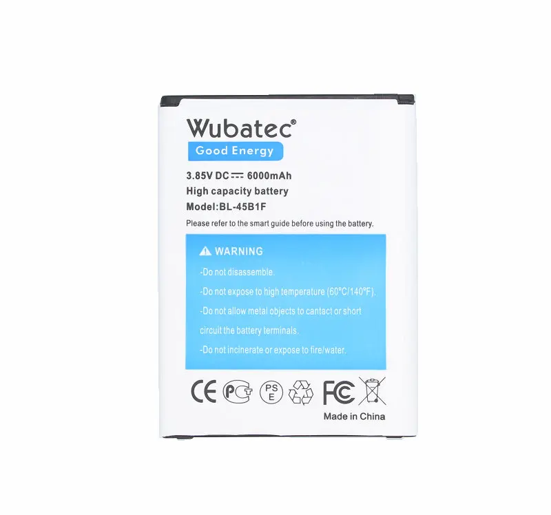 Wubatec 1x6000mAh BL 45B1F Расширенный аккумулятор + задняя крышка для LG V10 H901 VS990 H960A LS992 H968 H961N