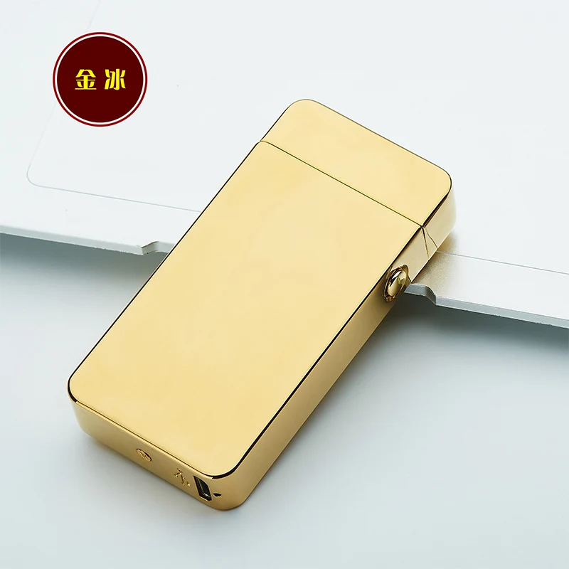 USB Электрический двойной дуговой фонарь, зажигалка, перезаряжаемая ветрозащитная плазменная зажигалка, зажигалка для сигарет с двойным громом, импульсная перекрестная зажигалка
