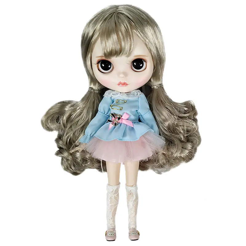 Реалистичная кукла Blyth с соединением тела красивый макияж и дессинг BJD куклы DIY