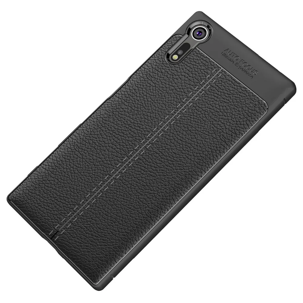 Оригинальный mooncase чехол для Xperia XZ/XZS Полный тонкий Мягкие гибкие ТПУ защитный В