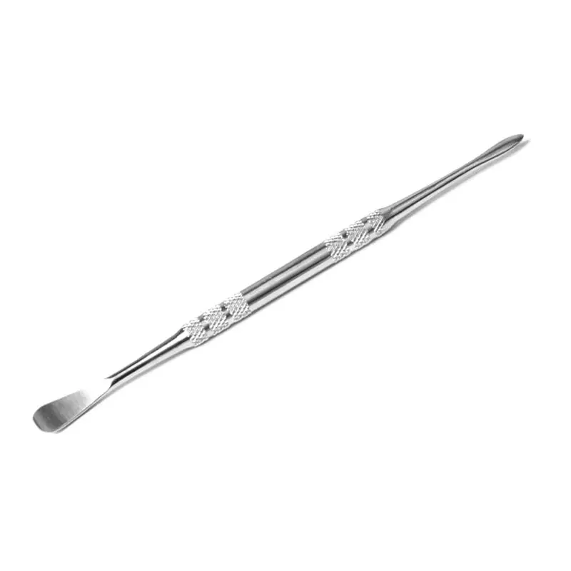 Прочная двухсторонняя трубка из нержавеющей стали масляная ложка для курения