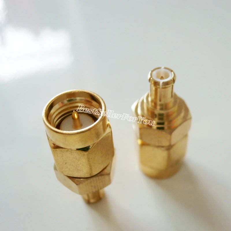 1Pcs Gold Plated SMA Male to MCX Plug Straight RF Coax Connector Adapter | Обустройство дома