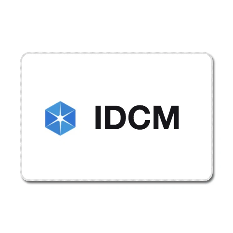 IDCM 55 Global Markets Coinbase Pro Биткоин крутой дизайн натуральный резиновый Настольный