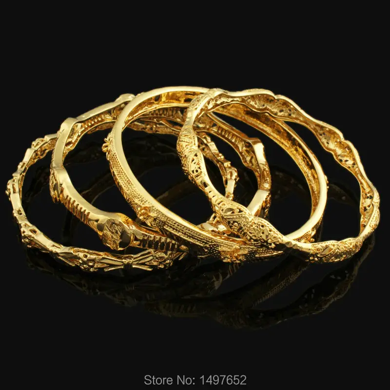 Оптовые продажи браслет для женщин и мужчин из Дубая золотого цвета в