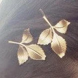 2pcs 3 leaves Новинка с листком клевера, листья, золотые заколки для волос, заколки для волос, аксессуары для волос, мода для девушек, женская мода, милый головной убор, заколки для волос - Цвет: 2pcs 3 leaves