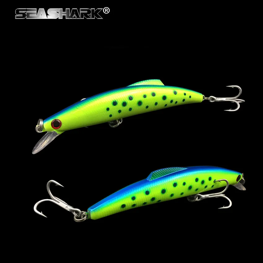 Minnow Fishing Lure Hard Plastic 1PCS 96g/20cm Big Crankbait Artificial Bait Peche Bass Trolling Pike Carp lures Accessories | Спорт и