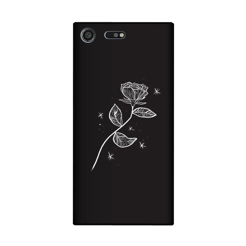 15 Силиконовый чехол QAQsam для sony Xperia Z5 Compact X XZ XZ1 L2 XA2 XA XA1 Premium, матовый чехол с рисунком для телефона - Цвет: 15